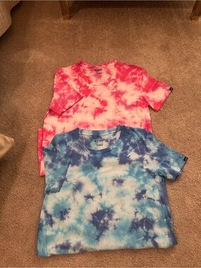 Victoria’s Secret PINK  tie-dyed T-shirts